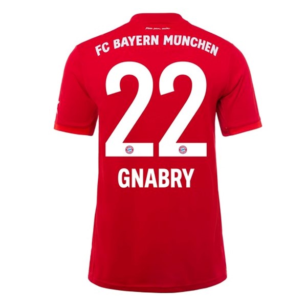 Camiseta Bayern Munich NO.22 Gnabry 2ª Kit 2019 2020 Blanco